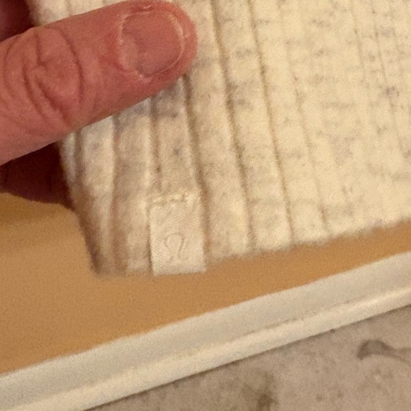 Lululemon Restful Intention Sweater in Light Ivory/Heathered Light Ivory - Picture 5 of 8